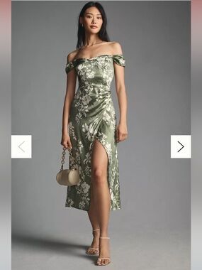 Reformation Genesis Silk Dress